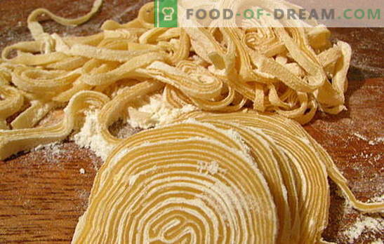 Domači špageti: mojstrovina domače kuhinje! Kako narediti špagete doma: recepti za hranljivo in ekonomično hrano
