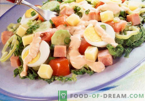 Chef's Salad - izbor najboljših receptov. Kako pravilno in okusno kuhati kuhar.