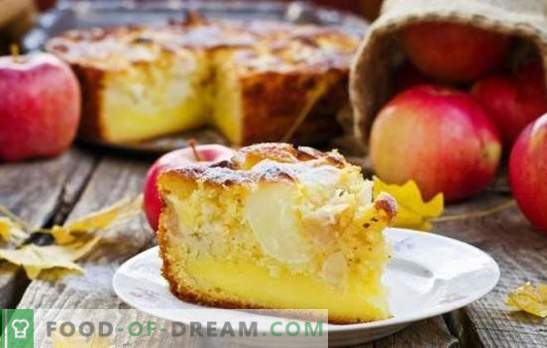 Jabolčna pita (recept korak za korakom) je priljubljena domača poslastica. Apple Pie: recept za hitro prehrano po korakih