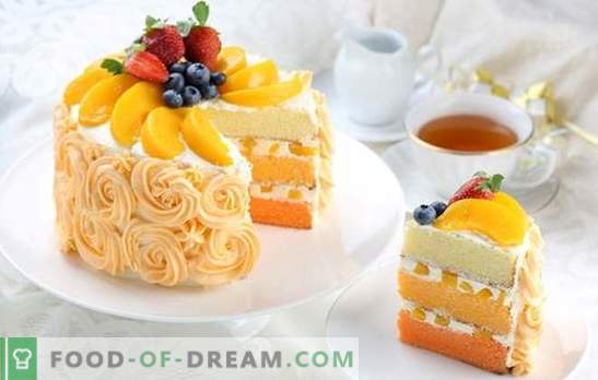 Peach torta je sladek zob! Recepti različnih peciv z breskvami za okusne radosti