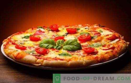 Pizza s sirom in paradižnikom je drugačna in zelo okusna! Recepti za hitre in originalne pizze s sirom in paradižnikom