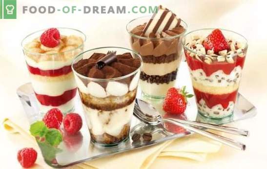 Deserti v skodelicah: najboljši recepti! Kuhanje sladic v skodelicah za počitnice: kompleksni in hitri recepti