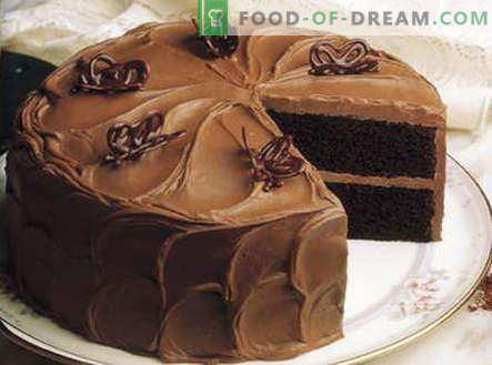 Črna torta - najboljši recepti. Kako pravilno in okusno kuhati črno torto.