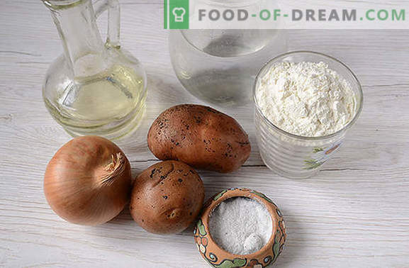 Dumplji s krompirjem: fotografski recept po korakih. Izdelujemo cmoke s krompirjem za post in ne samo: vse trike procesa, izračun kalorij