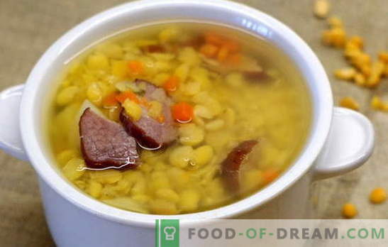 Grahova juha z mesom je zelo priljubljena pri otrocih. Kuhanje juhe graha z mesom je preprost in dostopen postopek za vse: recepti