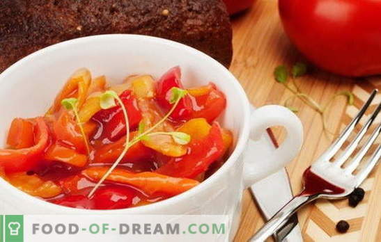 Kuhinjska lecho s paradižnikovimi pastami: preprosta ali elegantna? Najboljše možnosti, postopni recepti za lecho iz paradižnikove paste in zelenjave