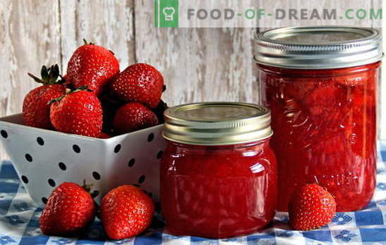 Ohranjanje jagode - ohranjanje arome in okusa. Konzerviranje jagode: recepti za marmelado, kompot, marmelado itd.