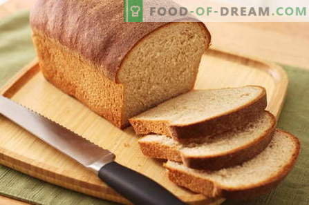 Kruh v kruhu - najboljši recepti. Kako peči kruh doma.