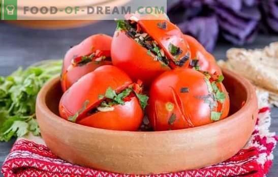 Armenski paradižniki: začinjeni in začinjeni polnjeni paradižniki. Najboljši tradicionalni recepti za paradižnik v armenskem slogu