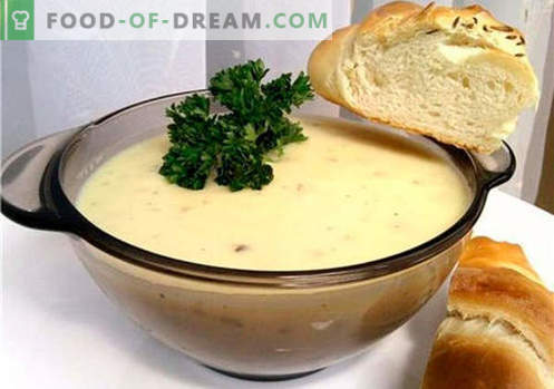 Kremna juha - dokazani recepti. Kako pravilno in slastno narediti kremasto juho.