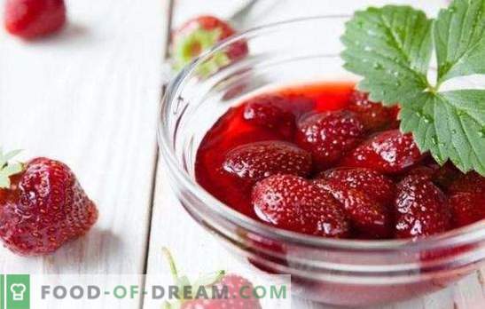 Jagode v lastnem soku za zimo: kako ohraniti aromo in okus jagod. Recepti za konzerviranje jagod v lastnem soku za zimo