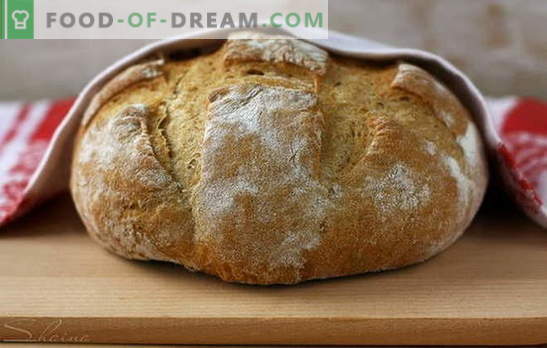 Doma narejen boljši od kupljenega - rženi kruh! Na kvas in kefir, s kvasom in brez kvasa - recepti za domači rženi kruh