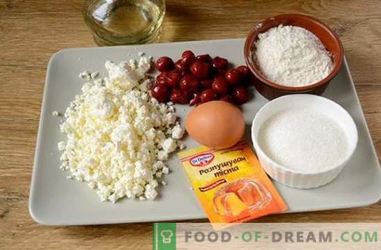 Piškoti s sirom s češnjami: majhna sladica za veliko čajanko. Korak za korakom kuhanje češnjev kolački s češnjami (foto recept)