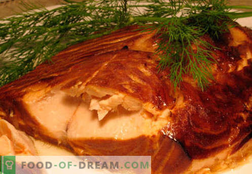 Dimljeni losos - najboljši recepti. Kako kuhati dimljen losos pravilno in okusno.