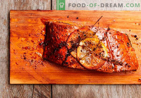 Dimljeni losos - najboljši recepti. Kako kuhati dimljen losos pravilno in okusno.