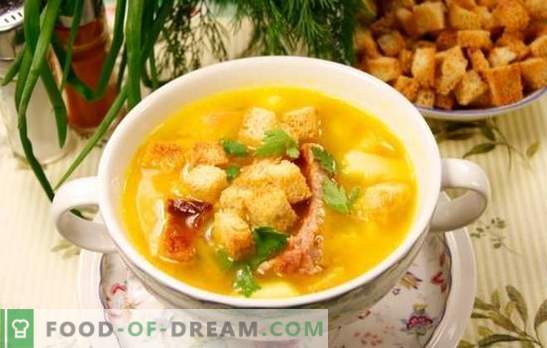 Dimljena piščančja juha: okus je neverjeten in okus se bo za vedno zapomnil! Kako kuhati juhe s prekajenim piščancem?