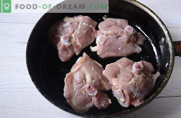 Pečen piščanec v sojini omaki v ponvi - v 20 minutah! Korak za korakom avtorski recept za dietetično ocvrt piščančjo v sojini omaki