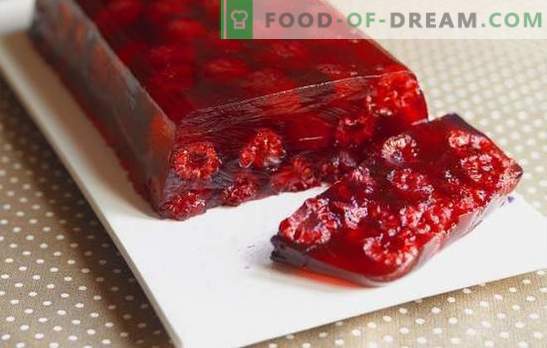 Raspberry Jelly - svetlo, dišeče, poletno, cenovno ugodno uživanje! Recepti za izdelavo maline žele za zimo in samo za sladico