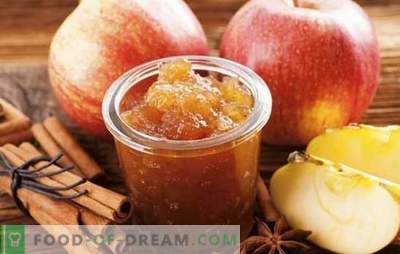 Mājas ābolu ievārījums ziemai - nepieciešamais sagatavošanās! Dažādu ābolu receptes no āboliem mājās