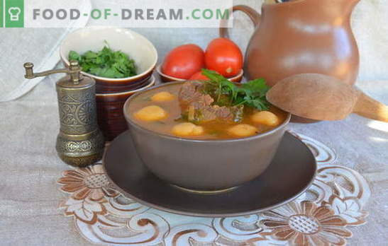 Armenske juhe so mojstrovine med prvimi tečaji. Recepti Armenske juhe z zelenjavo, lečo, fižolom, jogurtom, mesnimi kroglicami