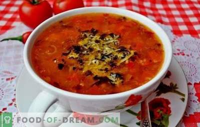 Paradižnikova juha je klasika. Svetovni recepti za kuhanje juh s paradižnikom: okusno, zdravo, nenavadno