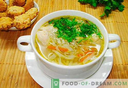 Piščančja juha - najboljši recepti. Kako pravilno in okusno kuhamo piščančjo juho.