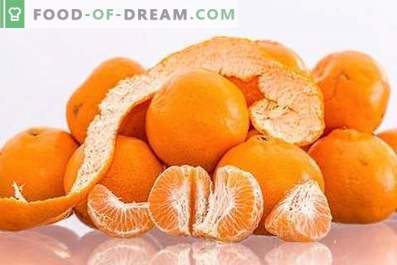 Mandarine: koristi za zdravje in škoda