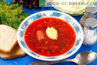 Kako pripraviti juho z rdečo peso