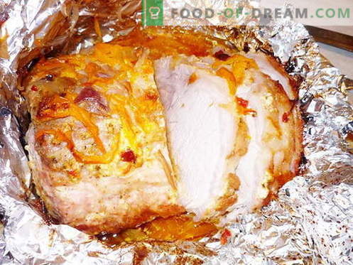 Свинско, печено във фурната - най-добрите рецепти. Как да правилно и вкусно готви свинско в пещ.