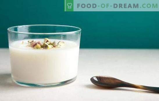 Tradicionalna mlečna žele - recepti od preprostih do izvrstnih. Kuhanje in serviranje mlečnega želeja hitro in enkratno okusno